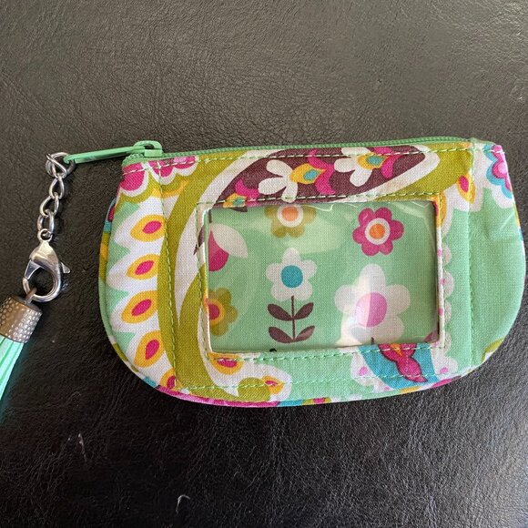 Vera Bradley Zip ID Case Tutti Fruitti 2013 Credit Card License Holder 5"W x 3"H - Picture 2 of 7